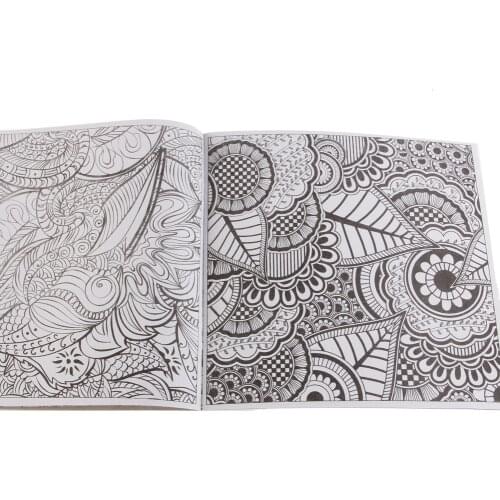 2021 New Lost Ocean Drawing Coloring Book Graffiti Books Adult Painting Children