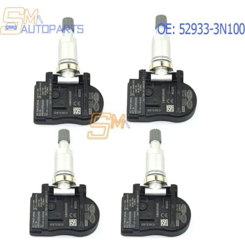 52933-3N100 New 433 MHz Tire Pressure Sensor TPMS 52933-2M650 For Hyundai Accent Kia Sorento 52933 3N100
