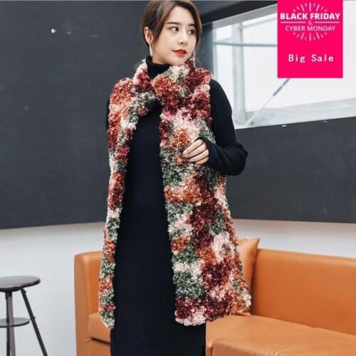 Autumn and Winter womens jacket Imitation Teddy vest coat fashion slim sleeveless waistcoat female 3 colors casual outwear L1526