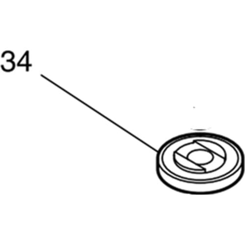 Internal pressure plate for Makita 9526NB 9526PB 224343-8