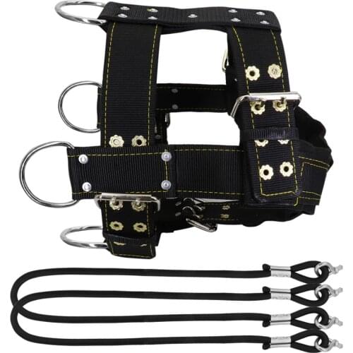 Durable Dog Training Harness Collar For Large Dogs German Shepherd Pet Weight Pulling Harness Agility Dog Training Products