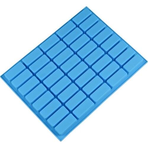 40 hole Rectangular grid model mould Silicone mold ice cube tray