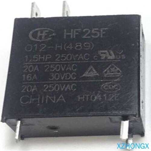 Relay HF25F-012-H 12V 20A 250VAC