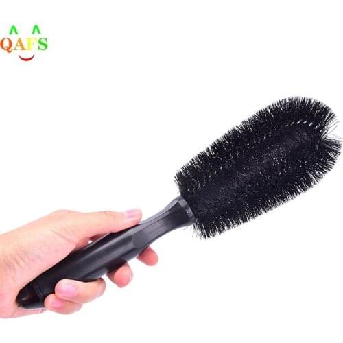 Car Wheel Cleaning Brush Tire Rim Scrub Washing Vehicle Detailing Cleaner Tool