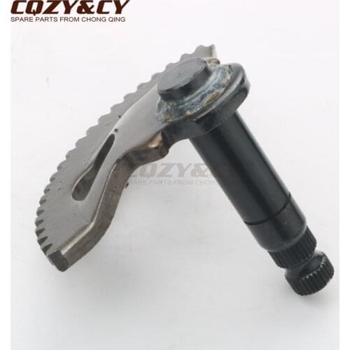 Scooter Kickstart Shaft for Adly AirTech 50 Matador Vanguard 50 Blizzard GTA 50 Silver Fox 50cc 2 stroke AC