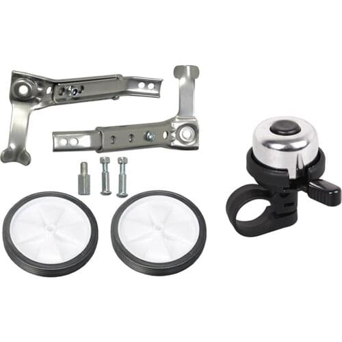 Bike Training Wheels Metal Anti-Slip Biking Learning Stabilizer Safety Wheel