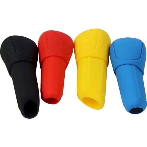 1Pc Handbrake Gear Head Gear Shift Knob Silicone Cover Skin Protection Cover Manual And Automatic Car Interior Decoration