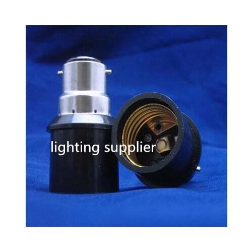 8pcs New Zealand hot selling led light bulb lamp Socket Converter Adaptor BC to ES B22-E27 Screw Lamp Holder base antiflaming