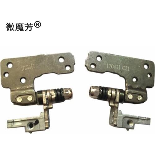 GZEELE laptop accessories NEW FOR DELL Latitude 14 7000 Series E7470 hinges L+R WITH Touch laptop hinges for free shipping