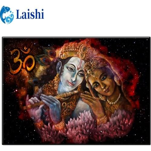 5D DIY Indian Lord Shiva Diamond Painting Cross Stitch Kits Embroidery Full Mosaic Rhinestone Craft Lovers for Home Decoration