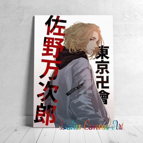 Anime Poster Tokyo Revengers Pictures Home Decoration Manga Paintings Canvas HD Prints Wall Art Modular Living Room Framed