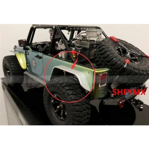 Rc Car Aluminum Alloy Rear Wheel Eyebrow For Capo Jkmax Remote Control Car Rc Buggy Upgrade Parts Diy Accessories