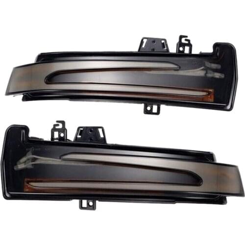 Car Rearview Mirror LED Dynamic Turn Signal Light Indicator Blinker for Mercedes-Benz A B S C E GLA GLK W176 W246 W204