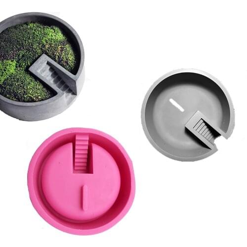 Molds for Concrete Flowerpot Cement Molds Succulent Plants Vase Mold Concrete