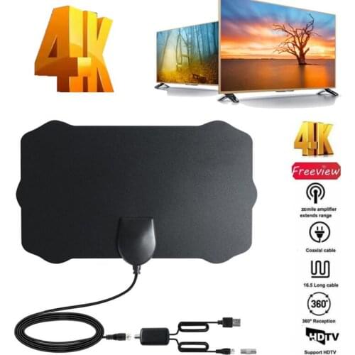 2021 indoor HD digital TV antenna with atsc isdb satellite antenna amplifier DVB-T2 receiver 1800 miles signal receiver