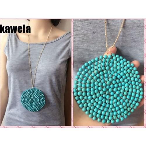 New Hand Making Stone Pendant Necklace