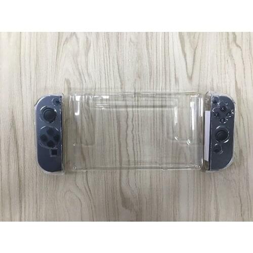 NS N Switch joy-con crystal plastic case + console tpu protect cover set