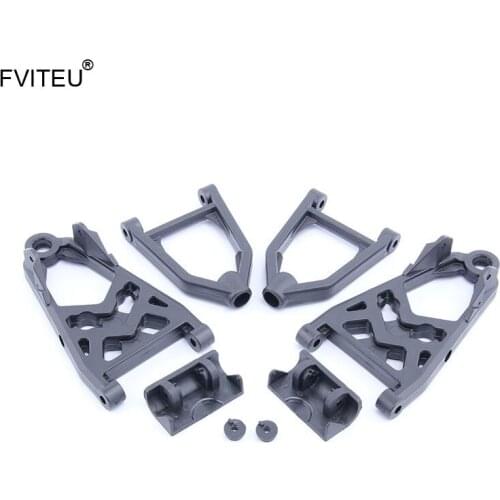 FVITEU Plastic Upgraded Reinforced front Suspension arm set fits 1/5 HPI baja 5b ss 5t 5sc King Motor
