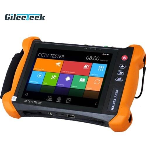 CCTV-monitor New Multifunction 4K H.265 IP 8MP TVI 8MP AHD 8MP CVI CCTV camera testing X9ADHS video display