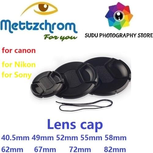 5 pcs / lot lens cap 62mm 67mm 72mm 77mm 82mm for Canon for Nikon for Sony