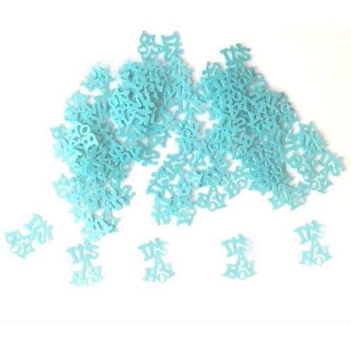 75g 18*13mm Its A Boy/Its A Girl For Wedding Party Baby Shower Throwing Confetti Table Decoration