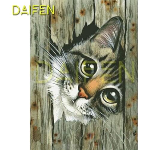 5D DIY Diamond embroidery Moustache Full Square Diamond mosaic Cartoon cat Full Round Diamond painting Cross stitch Cartoon cat