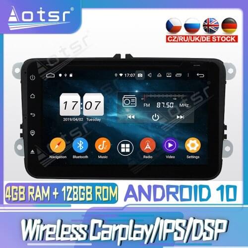 Android 10 PX6 128G For SKODA Octavia II SUPERB FABIA DVD GPS Navigation Auto Radio Stereo Video Multimedia Player HeadUnit 2din