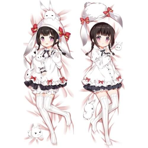 Anime Cartoon Girls' Frontline Double sided hugging Pillow Case Pillow Cover Pillowcase Peach Skin 2 Way 89070