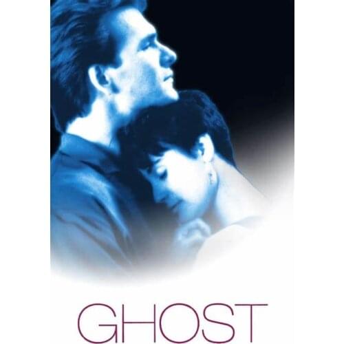 More style Choose GHOST Movie Art print Silk poster Home Wall Decor