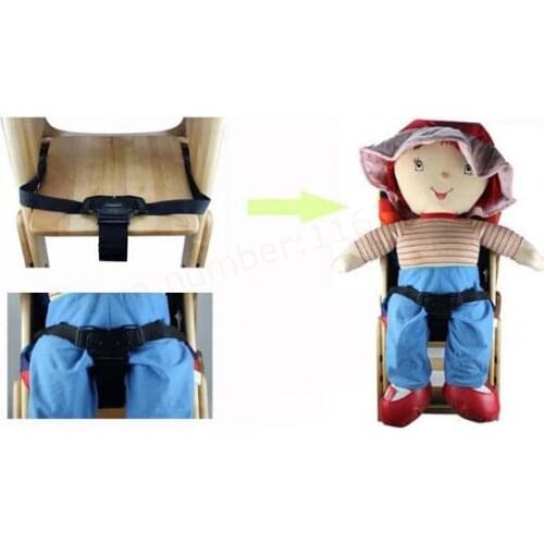 Baby chair safet belt child dining table Child tricycle baby stroller dining chair bandage buggiest three point safety belt