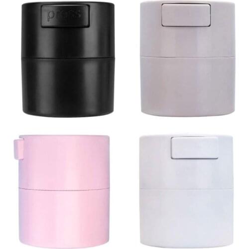 4Colors Matte Eyelash Glue Storage Tank Holder Container Adhesive Stand Activated Carbon Sealed Storage Jar Cosmetic Accessories