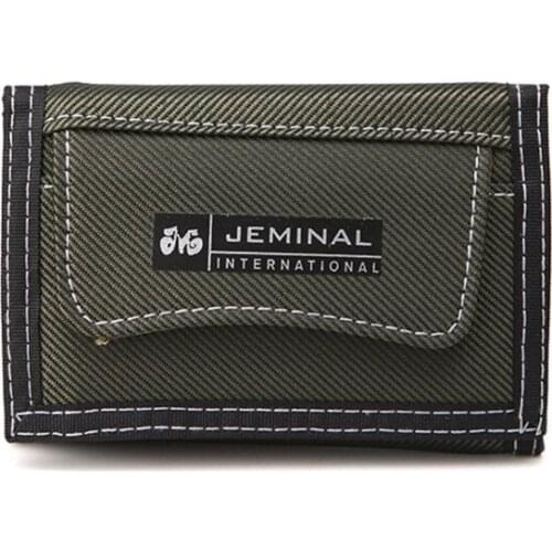 Men Canvas Wallet Short Design Pocket Zipper Coin Purse Credit Card ID Holder LX9F