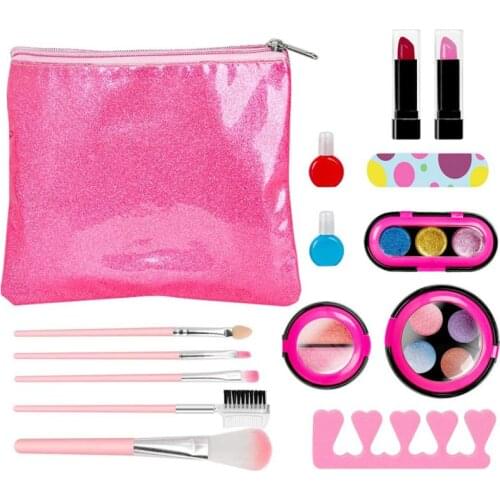 Girls Makeup Set Princess Cosmetics Make Up Set For Kids Pretend Play Make Up Toys For Children Kids Princess Dress Up Princess