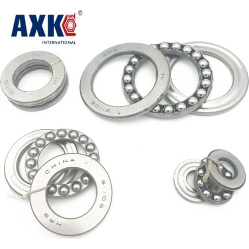2021 New Rushed Steel Free Shipping 2pcs 51106 51107 51108 51109 Axial Ball Thrust Bearing 3-parts