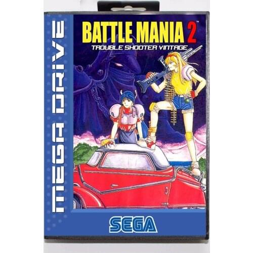 New Arrival Battle Mania 2 16 bit MD Game Card With Retail Box For Sega Megadrive/Genesis