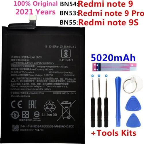 OEMG Xiaomi Redmi Note 9S Batteries