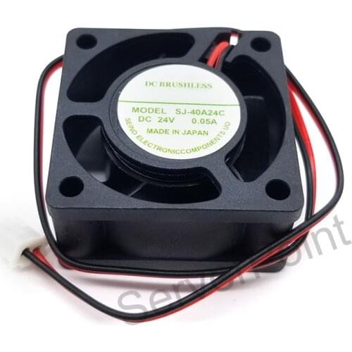 Original authentic for SJ-40A24C DC 24V 0.05A 3020 3CM 40*40*25mm 2-wire Cooling Fan