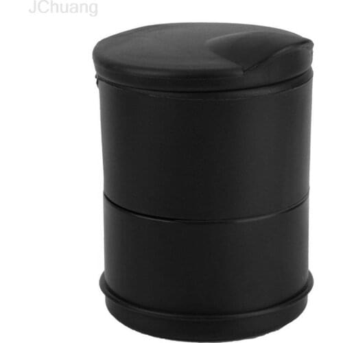 Portable Durable Auto Cars Vehicles Truck LED Cigarette Smoke Cigar Car Ashtray Ash Cylinder Cup Holder Tank
