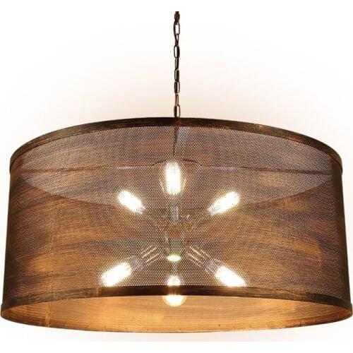 Industrial style bar creative personality cafe network chandeliers with spotlights led lighting fixture led lamps pendant lamp