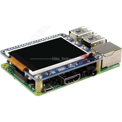 Raspberry Pi 2 3 3B/ 2B /B 2.2"TFT Screen LCD Display HAT 320x240 WITH Buttons IR Sensor NEW