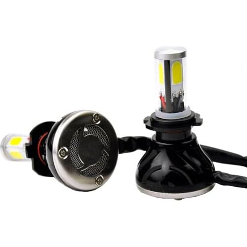 Led Car Light H4 H7 H1 H3 H11 9005 9006 5202 H13 Car Headlights Fog Lamp 4 Side COB Chip 6000K 8000LM White G5 Kit Bulbs 12V 80W