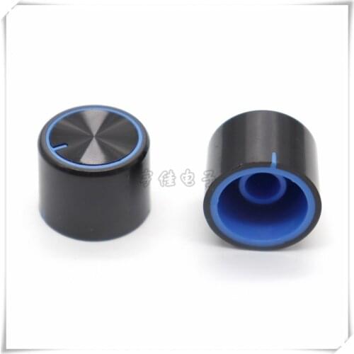 10 Piece 20*15MM two-color plastic knob cap flower shaft knob cap potentiometer knob cap