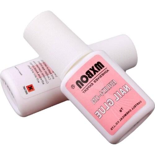 3 PCS Nail Piece Point Drill Glue Fast Drying Nail Glue for Manicure Fast Drying Adhesive Glue Decoration Nail Care Tool