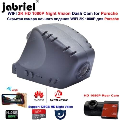 For Porsche Panamera 970 Cayenne 958 Macan 95B 718 982 982c Porsche 911 991 Wifi 2K 1080P Car Dvr Dash Cam Camera recorder 24H