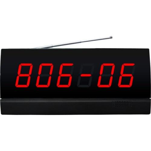 SINGCALL Wireless Hospital Calling System,Patient Number Display Receiver APE2900 to Show Room Number and Bed Number