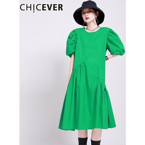 Пышные летние платья CHICEVER China At AliExpress