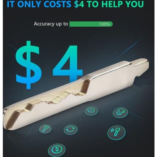 Dandkey Extra fee for CNC Cutting Slicing Sting Cut Engraved Key Blade Service please contact with us before purchase (3)