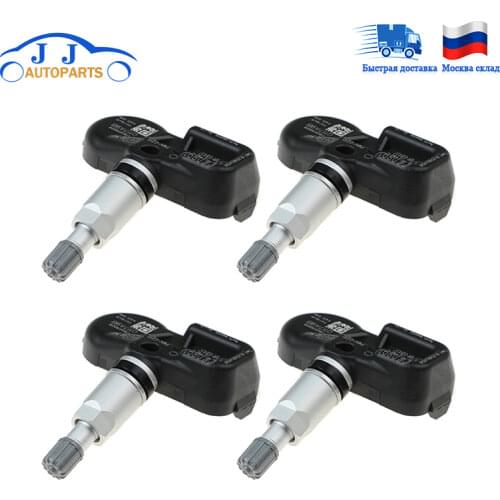 4pcs 42607-30071 433MHz Tire Pressure Sensor TPMS For Toyota Avalon Lexus CT ES GS GX IS LC LS LX NX RC 4260730071