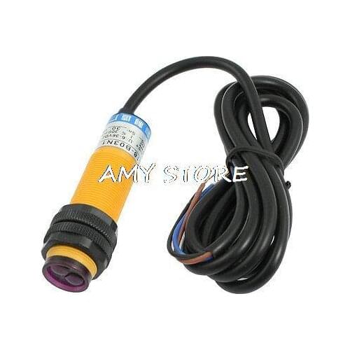 E18-B03N1 DC 3 Wire 6-36V NPN NO Infraredray Photoelectric Switch 30cm