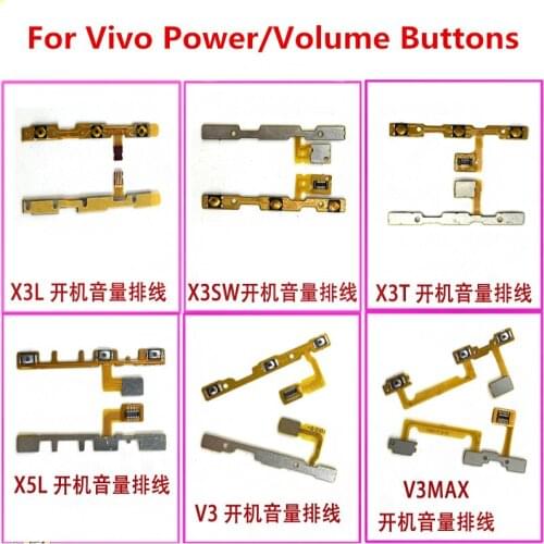 For VIVO X3L X3T X5L X5SL Power Volume Flex Cable Button FPC FFC Motherboard Menu Home Smartphone Domestic Switch On-off Silent